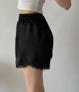 Шовкові шорти з мереживом UNO-101A400