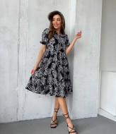 Платье с поясом IMMA-332A360