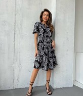 Платье с поясом IMMA-332A360