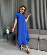 Платье с оборками внизу  IMMA-333A460