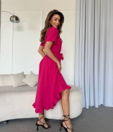 Платье с оборками внизу  IMMA-333A460