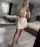 Шелковое платье на запах MIS-189A350