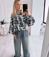 Рубашка укороченная  IMMA-317A300