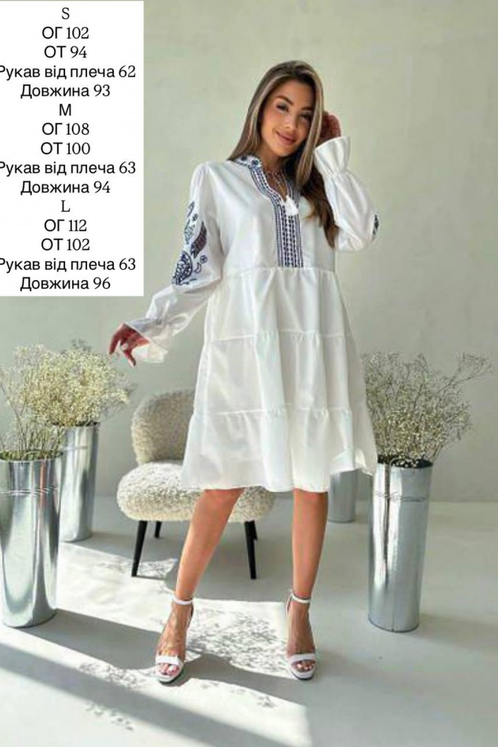 Платье-вышиванка WOW-2651A20