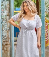 Комбинированное платье YM-05654A12