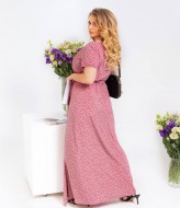 Летнее платье в пол с разрезом EY-569A14B17