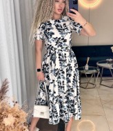 Платье с цветочным принтом IMMA-038A440