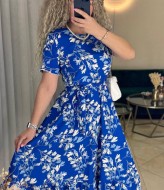 Платье с цветочным принтом IMMA-038A440