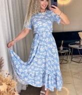 Платье с цветочным принтом IMMA-038A440