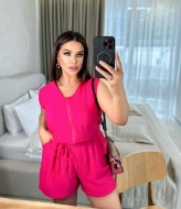 Комбинезон из льна VIA-212A10