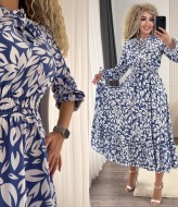 Платье с завязками на груди IMMA-316A430