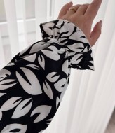 Платье с завязками на груди IMMA-316A430