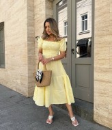 Платье на резинке сверху  IMMA-344A580 Платье на резинке сверху  IMMA-344A580