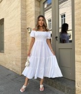 Платье на резинке сверху  IMMA-344A580 Платье на резинке сверху  IMMA-344A580