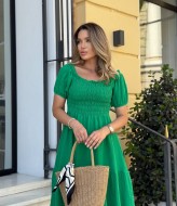 Платье на резинке сверху  IMMA-344A580 Платье на резинке сверху  IMMA-344A580