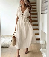 Муслиновое платье женское IMMA-347A500