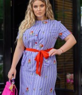 Летнее платье-рубашка VL-855A350