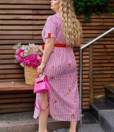 Летнее платье-рубашка VL-855A350