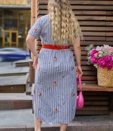 Летнее платье-рубашка VL-855A350