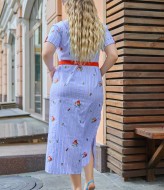 Летнее платье-рубашка VL-855A350