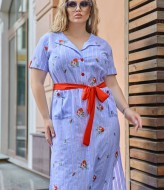 Летнее платье-рубашка VL-855A350