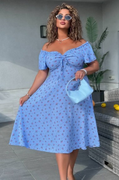 Платье открытые плечи YM-7086.1A14.5