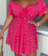 Платье с глубоким декольте YM-7074.43A12