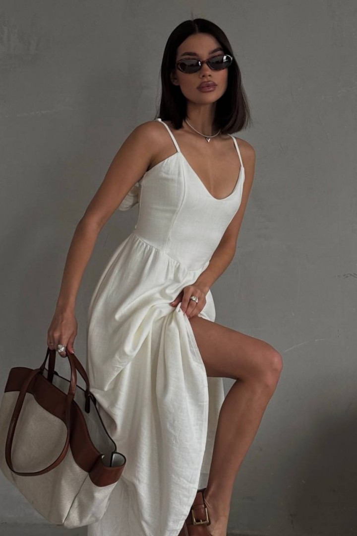 Лляна сукня DMP-R1791A480