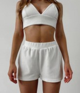 Велюровый костюм с шортами DMP-R1794A350