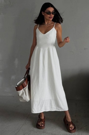 Платье льняное DMP-R1791A480 Платье льняное DMP-R1791A480