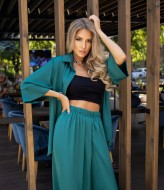 Женский костюм с брюками палаццо PRAT-2274A610