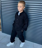 Вельветовый костюм с рубашкой NN-983A650