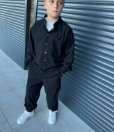 Вельветовый костюм с рубашкой NN-983A650