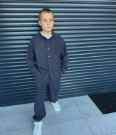 Вельветовый костюм с рубашкой NN-983A650