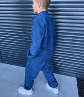 Вельветовый костюм с рубашкой NN-983A650