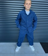 Вельветовый костюм с рубашкой NN-983A650