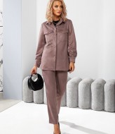 Костюм рубашка и брюки женские NOB-24047A700