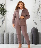 Костюм рубашка и брюки женские NOB-24047A700