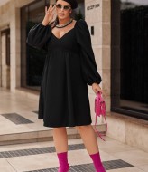 Однотонное платье DAM-219A700