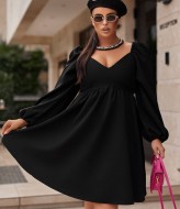 Однотонное платье DAM-219A700