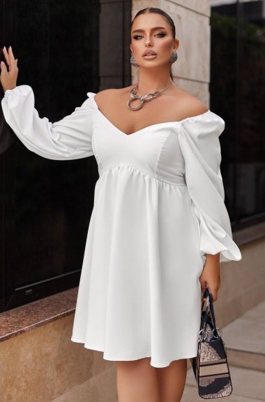 Однотонное платье DAM-219A700