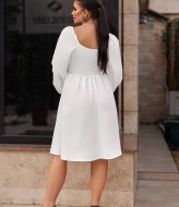 Однотонное платье DAM-219A700