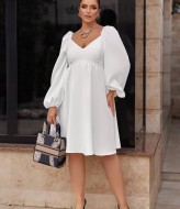 Однотонное платье DAM-219A700