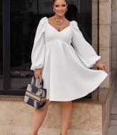 Однотонное платье DAM-219A700