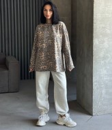 Лонгслив с принтом женский LID-587A500