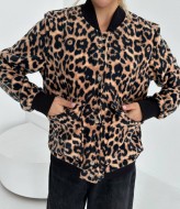 Бомбер леопардовый FL-2087A600