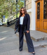 Трендовий костюм із брюками BEL-087A26 Трендовий костюм із брюками BEL-087A26