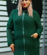 Короткое пальто с капюшоном женское TBY-171A600