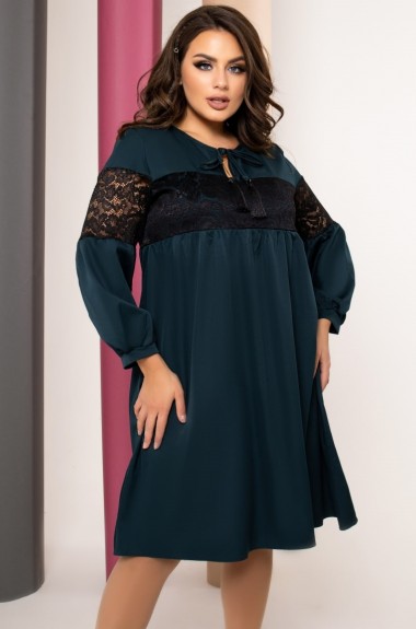 Платье с гипюровыми вставками BAB-169A460 Платье с гипюровыми вставками BAB-169A460