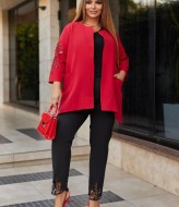 Костюм двійка піджак і брюки з перфорацією VOJ-963A830